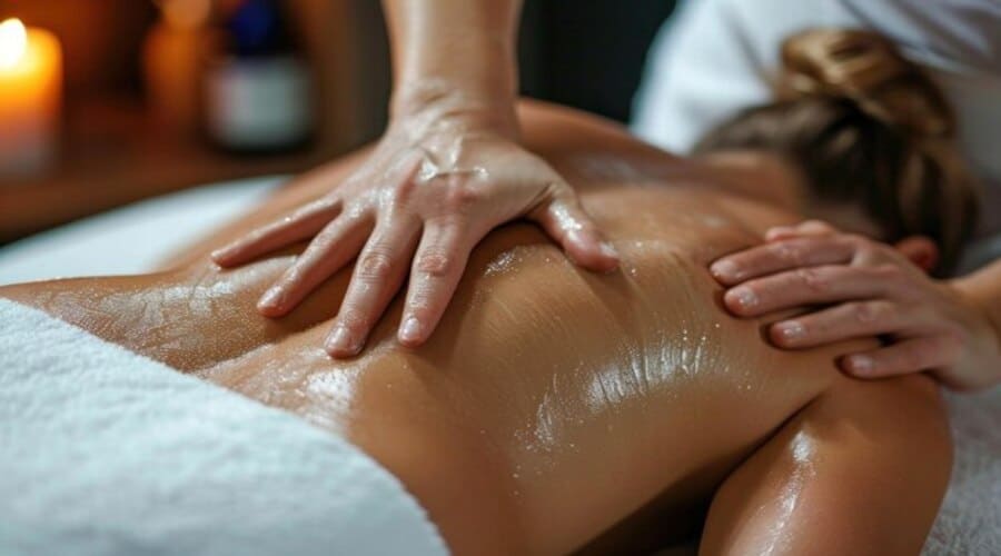 Aromatherapy Massage Lavender